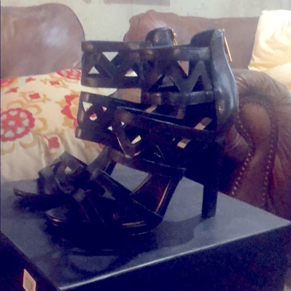 Black heels